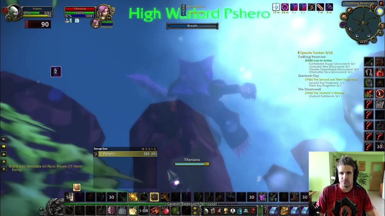 this is how I entertain myself in TBC YouTube