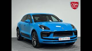 2022 - Porsche Macan S 2.9T V6 PDK - Miami Blue with £17,275 Extras - Walkround Video