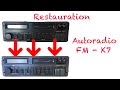 Restauration autoradio k7