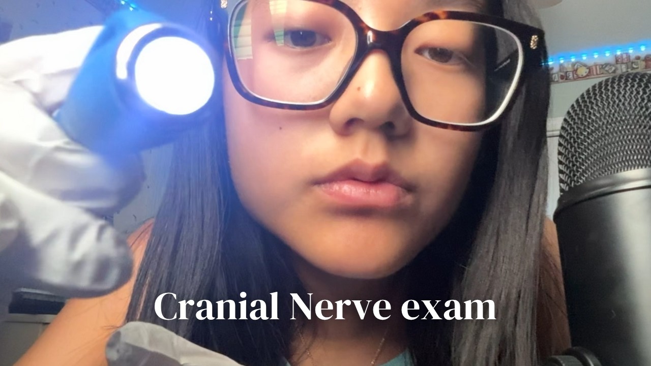 Cranial nerve exam BUT everything’s wrong! Asmr
