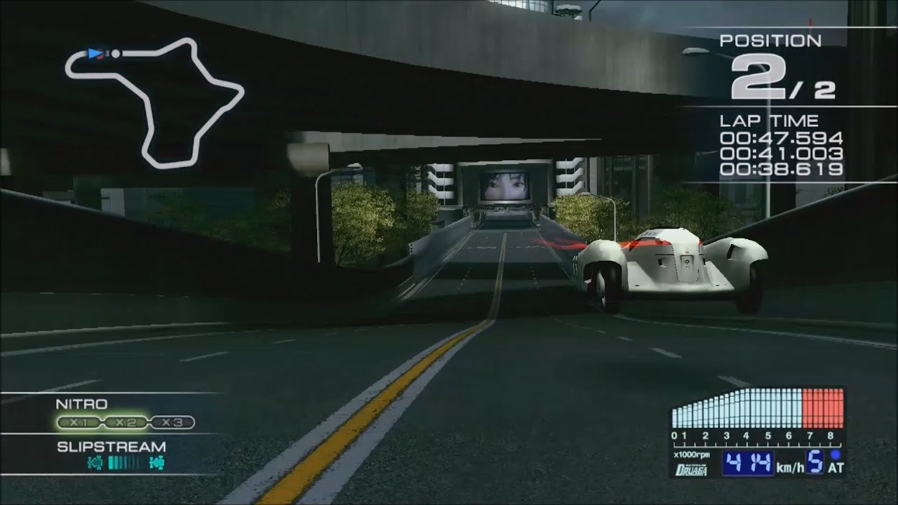 Ridge Racer 7 Extreme Battle Duel - Angelus with Bayonet [Driver's view ...