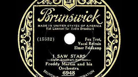1934 HITS ARCHIVE: I Saw Stars - Freddy Martin (El...