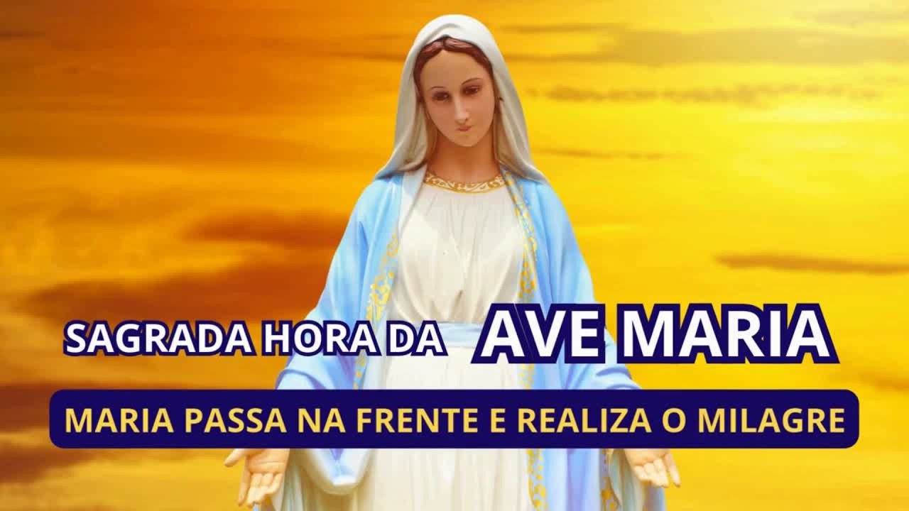 Maria passa na frente e realiza o milagre