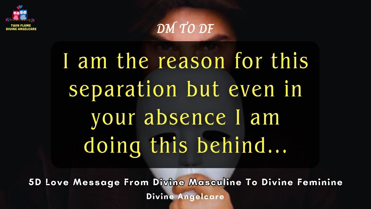 DM TO DF TODAY | I am the reason for this | 5D Love Message From Divine ...