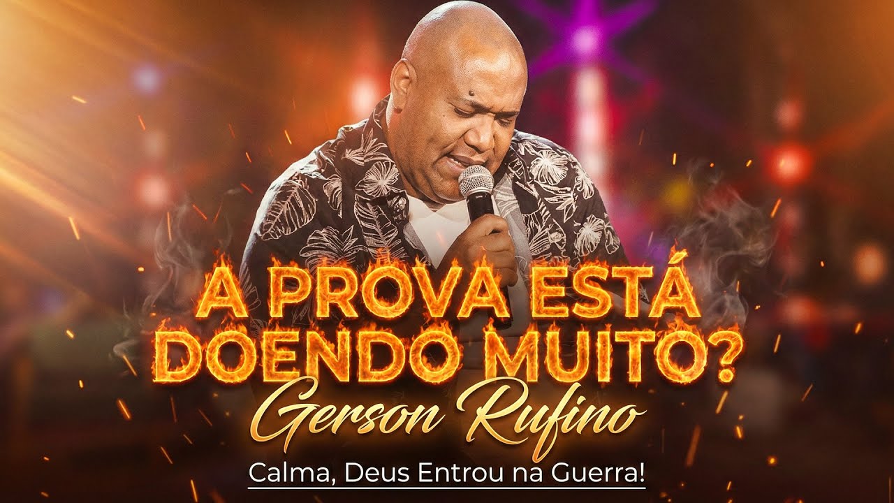 A PROVA ESTÁ DOENDO MUITO? 😭 Calma, Deus Entrou na Guerra! | Gerson Rufino