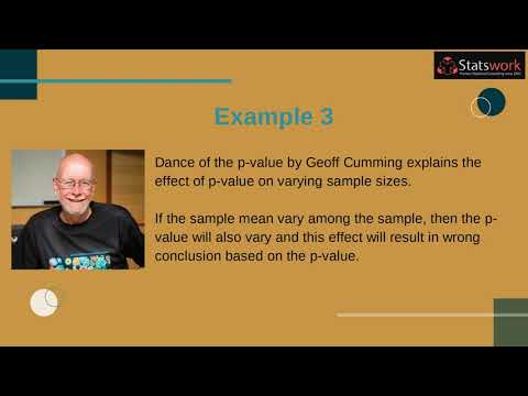 What Is p-value ? Examples of real world statistical analyses that don’t use p values