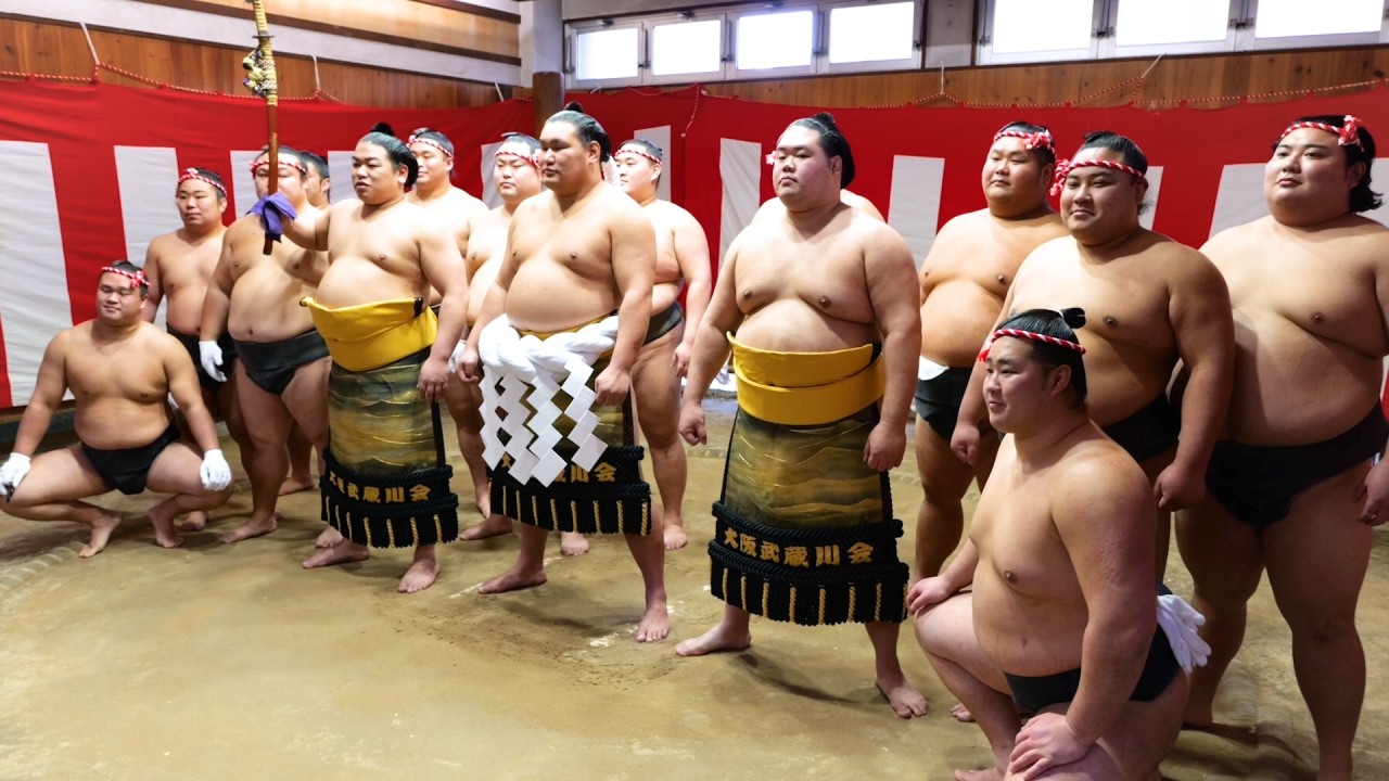 Закулисье тренировки и обед борца!(Новый ёкодзуна Хосёрю)