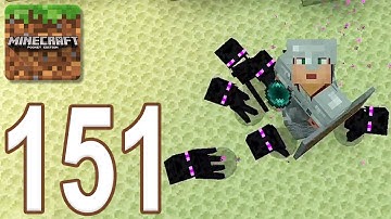 Minecraft Bedrock Survival - Gameplay Walkthrough Part 151 - The End (iOS, Android)