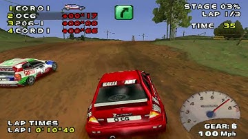 Need for Speed V-Rally 2 [PS1] - Gameplay 4K 60FPS