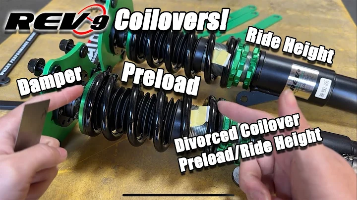 Rev9 Coilovers Installation/Adjustment Guide 2023 | Camber Plate | Height | Preload | Divorced Setup