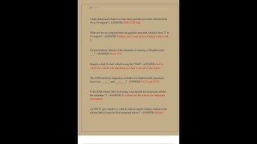 Smog Check Inspector Exam CA Newest 2025 Complete All 150 Questions And Correct Answers Verified Ans