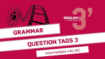 Engels in 3 minuten (Intermediate / B1/B2) - Grammatica: Vraaglabels 3