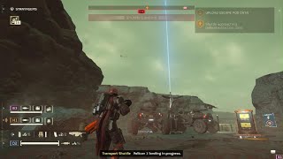 HELLDIVERS 2 2 Jeeps 1 Pelican Glitch