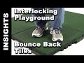 Playground Mats - Rubber Tiles - Interlocking Playground Bounce Back Tiles