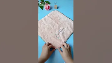 Кролик из полотенца