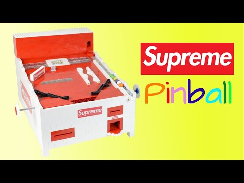 LEGO Supreme Pinball Machine (ft.Lickd) | Supreme Box Logo