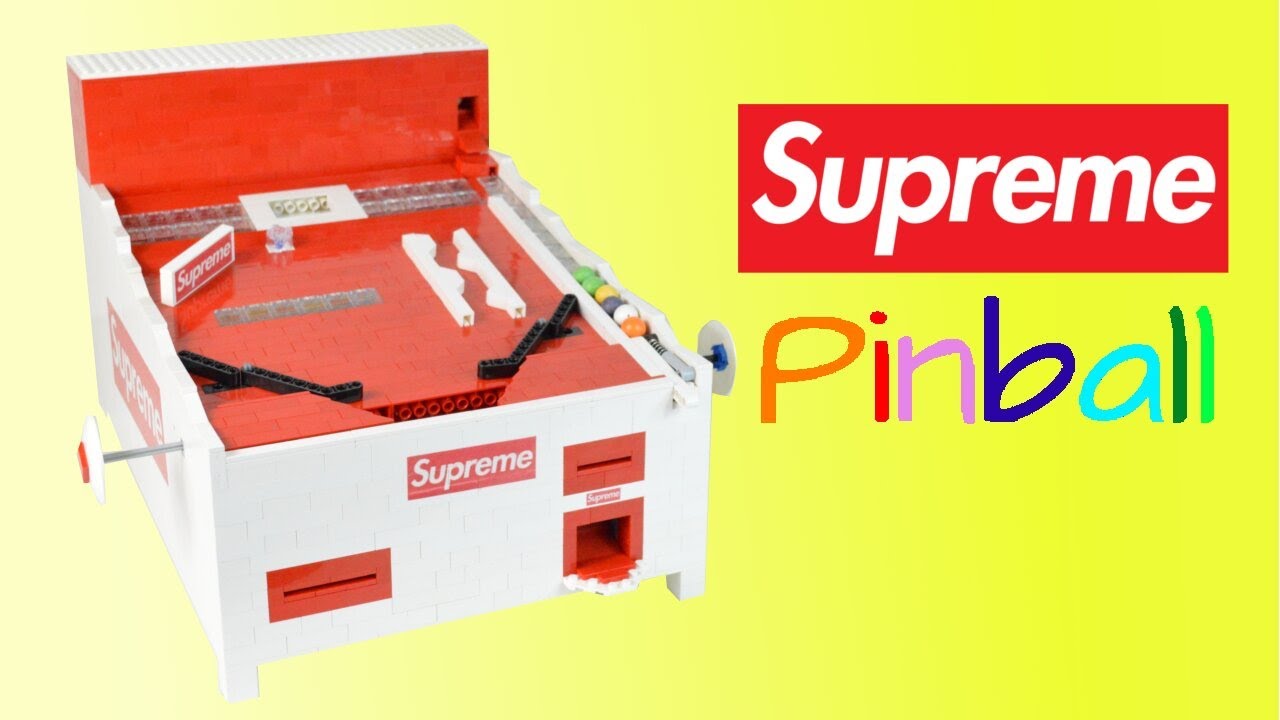 LEGO Supreme Pinball Machine (ft.Lickd) | Supreme Box Logo