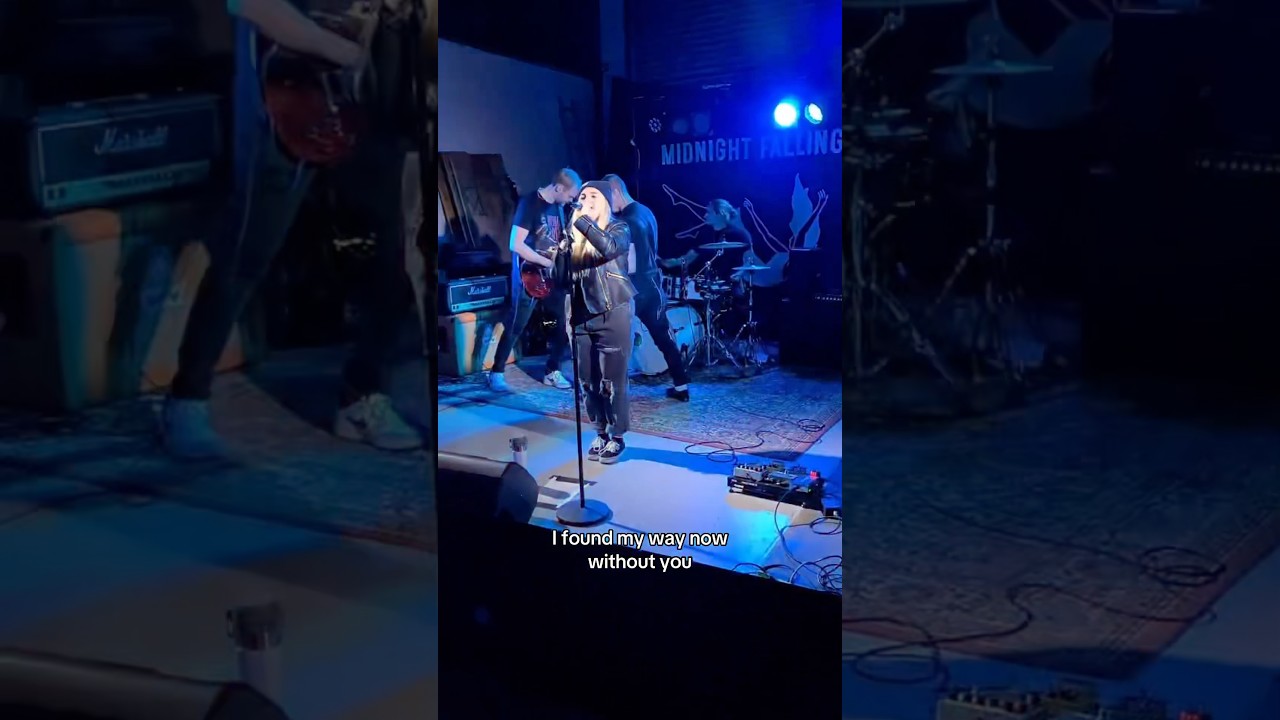 Midnight Falling - Without you (original Song) live in Frankfurt 