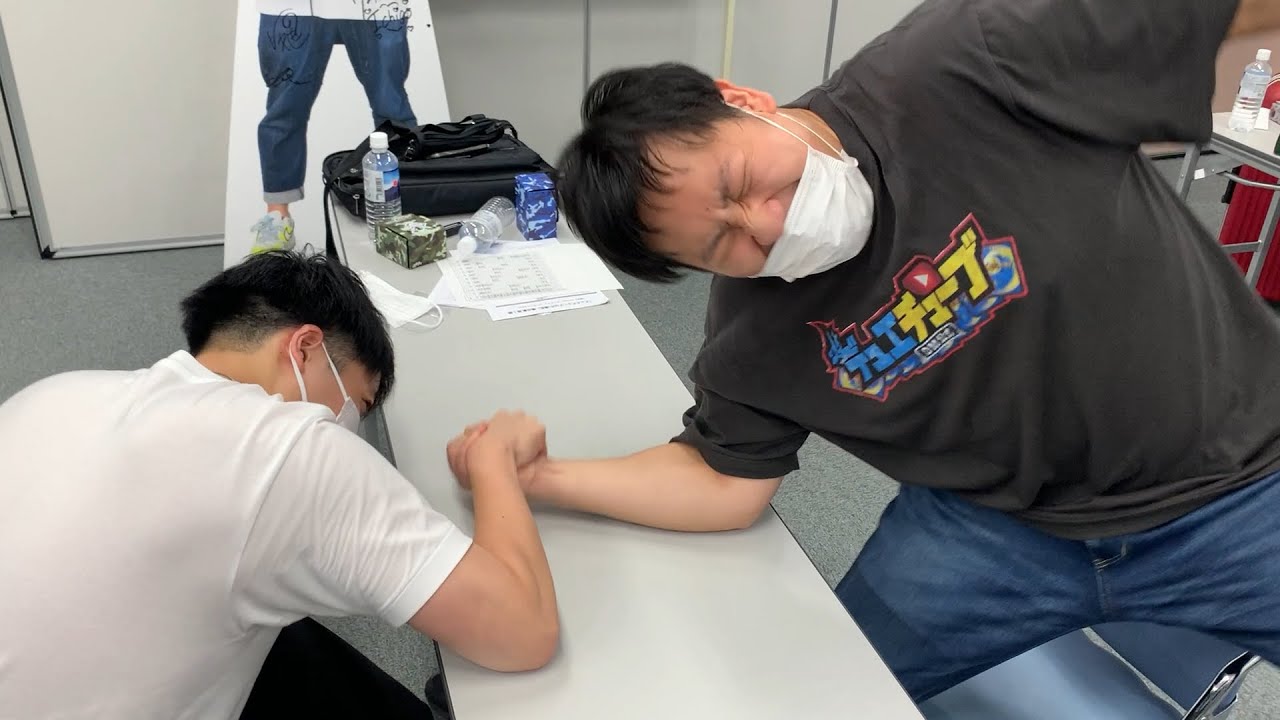 裏デュエチューバーFES ！『腕相撲大会』シモカワ、けみくろ、アドバンテージ、フェアプロ、flat-工房