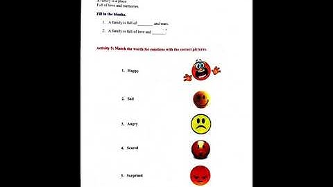 CLASS 9TH/BRIDGE COURSE/UNIT 5/FAMILY/ACTIVITY 7 AND 8