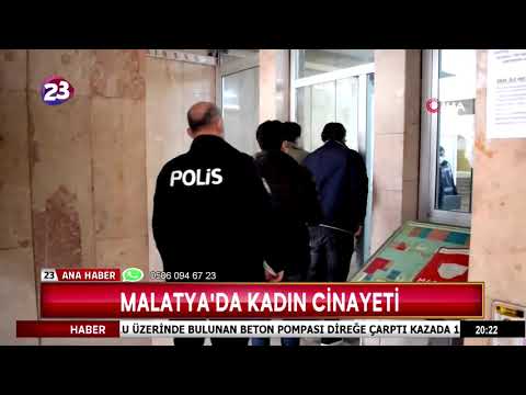 MALATYA'DA KADIN CİNAYETİ