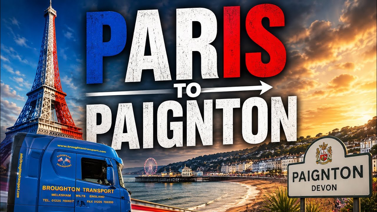 European trucking - Paris to Paignton