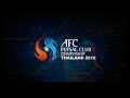 AFC Futsal Club Championship 2016 - Official Draw