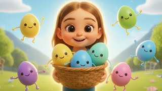 Download Lagu Color Song for Kids | Learning Colors with Baby Adiya and the Magic Eggs | Preschool Animation MP3