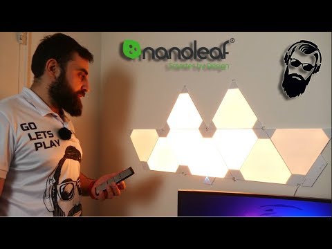 ულამაზესი განათება ჩვენი ოთახებისთვის Nanoleaf Rhythm Edition