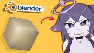 Making 3D VTuber Models in Blender (Chibi MegalodonVT)