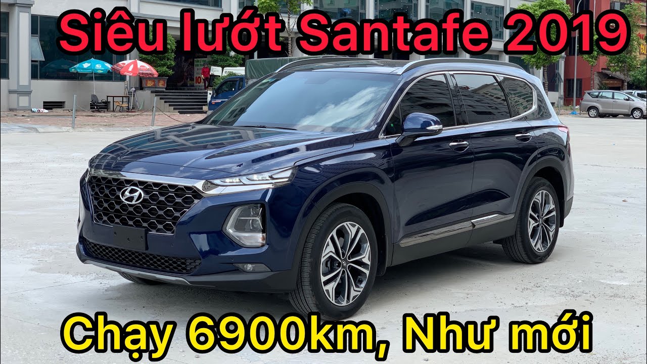 Siêu lướt SantaFe 2019, chạy 6900km, còn bảo hành chính hãng đến 2022 ...