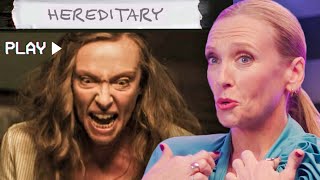 Toni Collette Rewatches Hereditary, Knives Out, The Sixth Sense & More | Vanity Fair