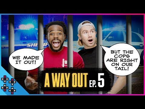 SUPER SPLASH & RUN PARTY! A Way Out #5 - UpUpDownDown Plays