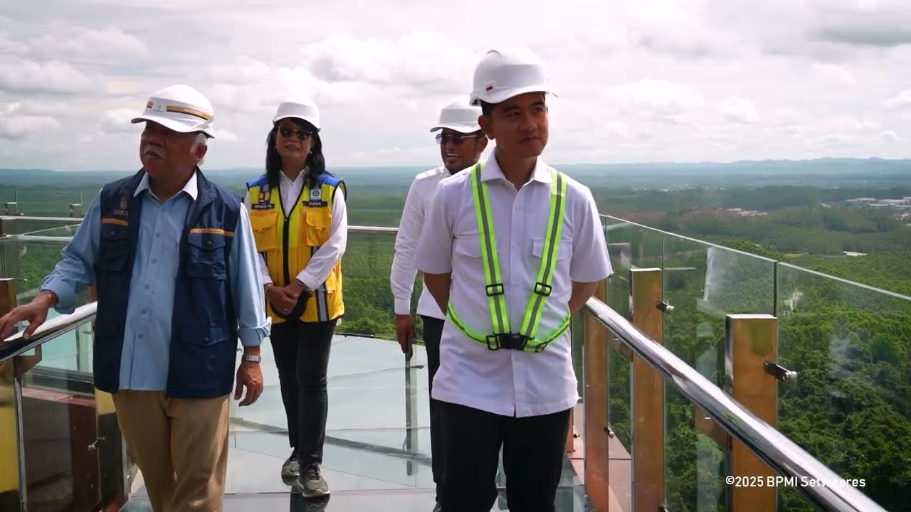 Wapres Kunjungi Kawasan Olahraga dan Ruang Terbuka Hijau IKN