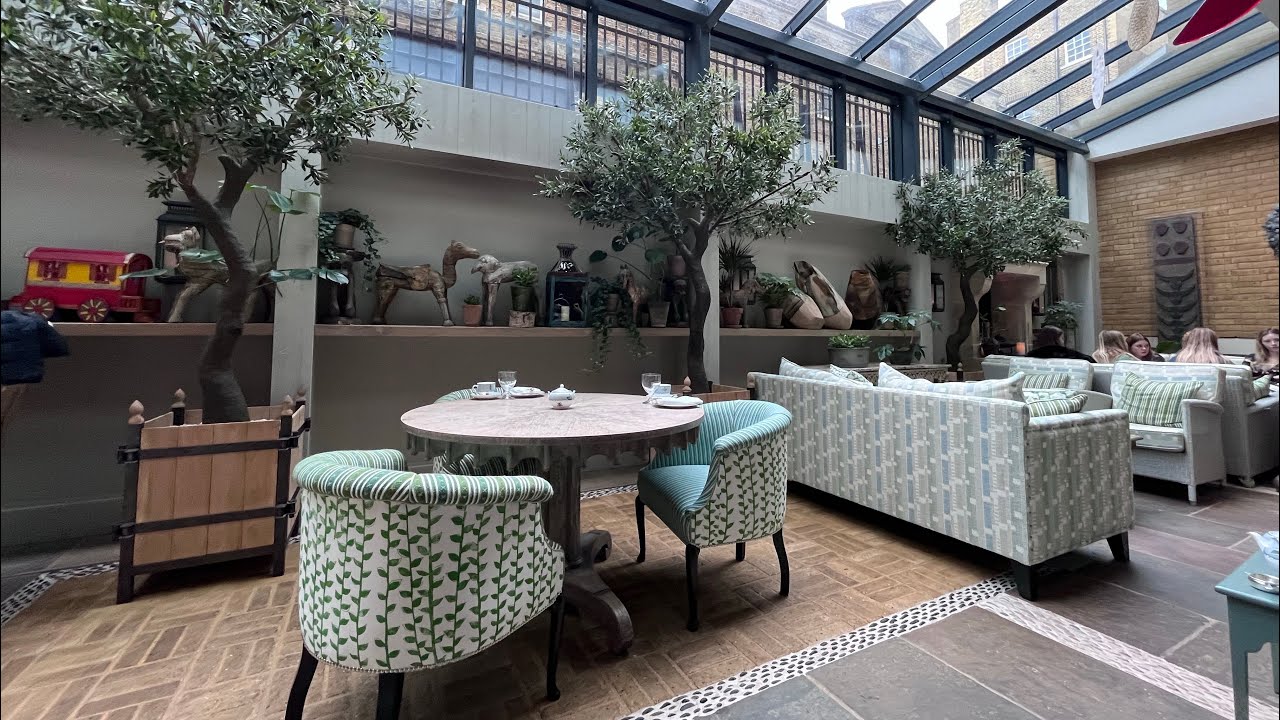 Indulging in London's Ham Yard Afternoon Tea experience