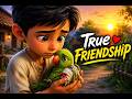 “घायल तोते और दयालु लड़के की भावुक कहानी | True Friendship Moral Story | Hindi