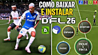 COMO BAIXAR DFL 26 VIA MEDIAFIRE FIFA 16 MOD 26 NO ANDROID 15 SEM RESTRICOES NA 