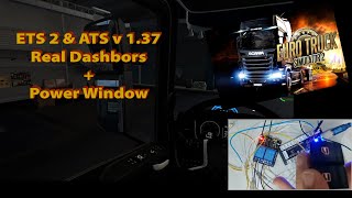 ETS2 & ATS v1.37 Real Dashboard Part 3: Power Window Switch