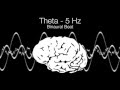 Sleep awake theta binaural beat  5hz 1h pure