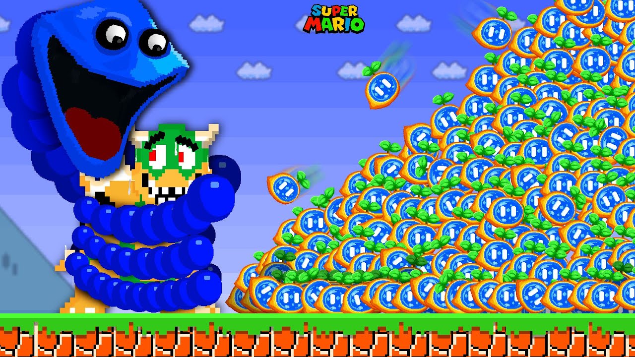 Super Mario Bros., But HUNGRY SNAKE Collects 1.000.000 Seeds tried to beat Super Mario Bros.?