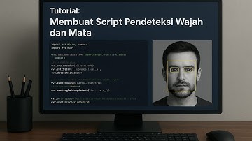 Tugas membuat coding script pendeteksi wajah dan mata dengan metode Ai