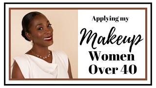 Makeup Application | Women over 40 | Dark skin | Mature skin