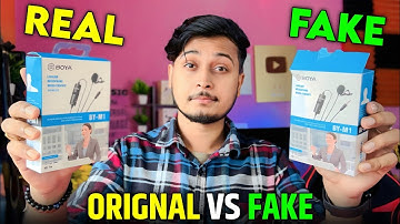 BOYA M1 Fake Or Real 😱 How To Buy Original BOYA BY M1 Mic | How To Check BOYA Mic Fake And Real