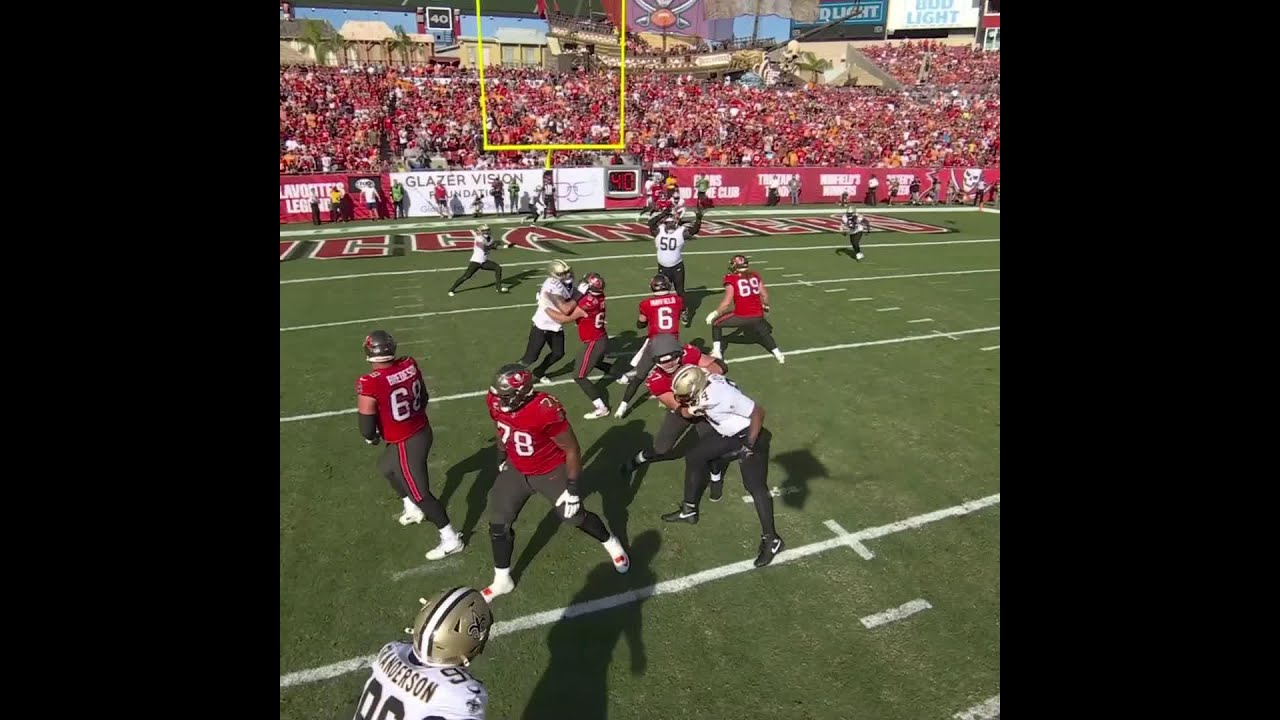 Payne Durham catches for a 6-yard Touchdown vs. New Orleans Saints