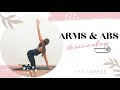 Arms  abs 15 min  no equipment