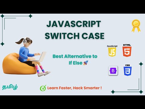 🔥 JavaScript Switch Case Explained in Tamil | Best Alternative to If Else 🚀