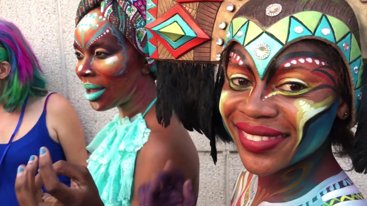 Heroes Bodypainting 1. Equatorial Guinea Bodypainting International