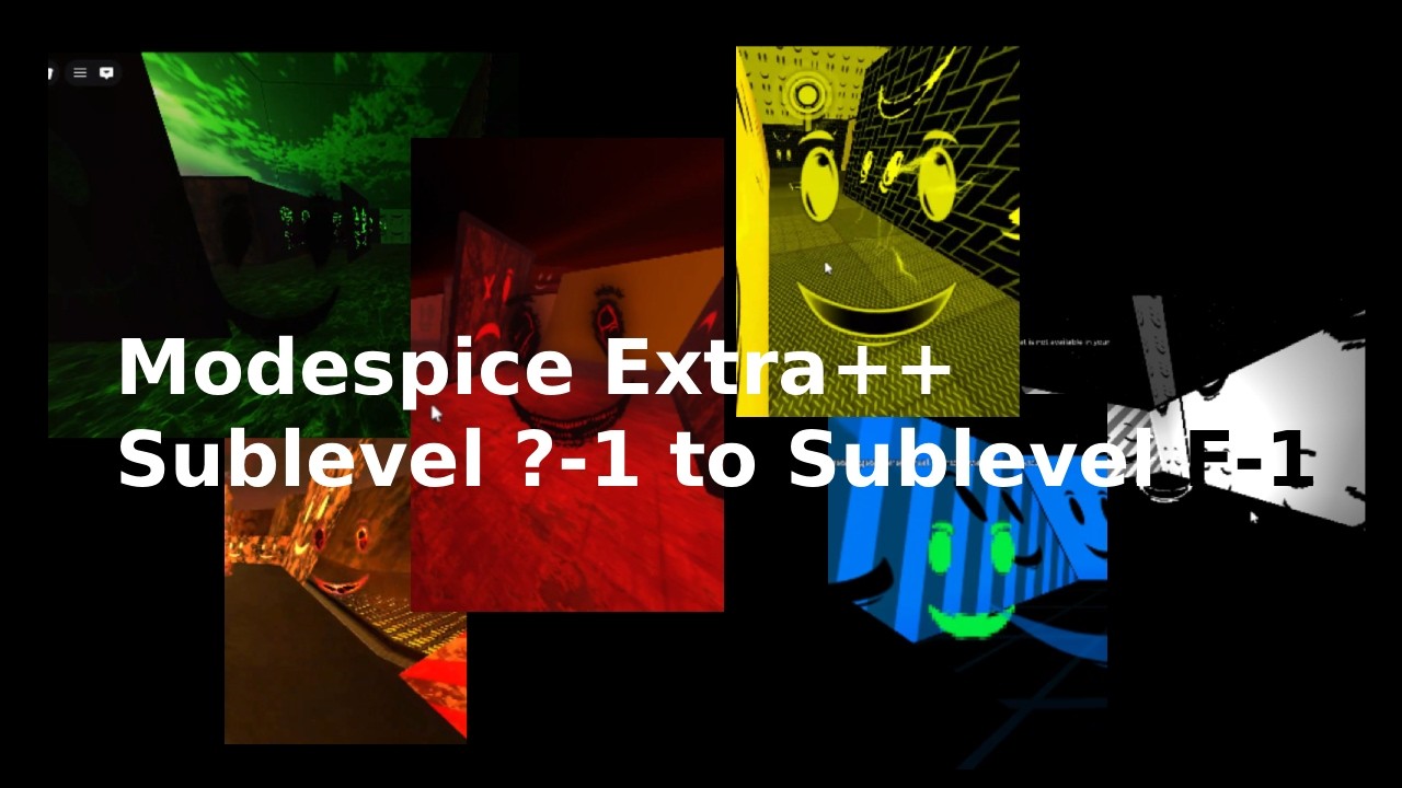 Modespice Extra++ Sublevel ?-1 to Sublevel F-1