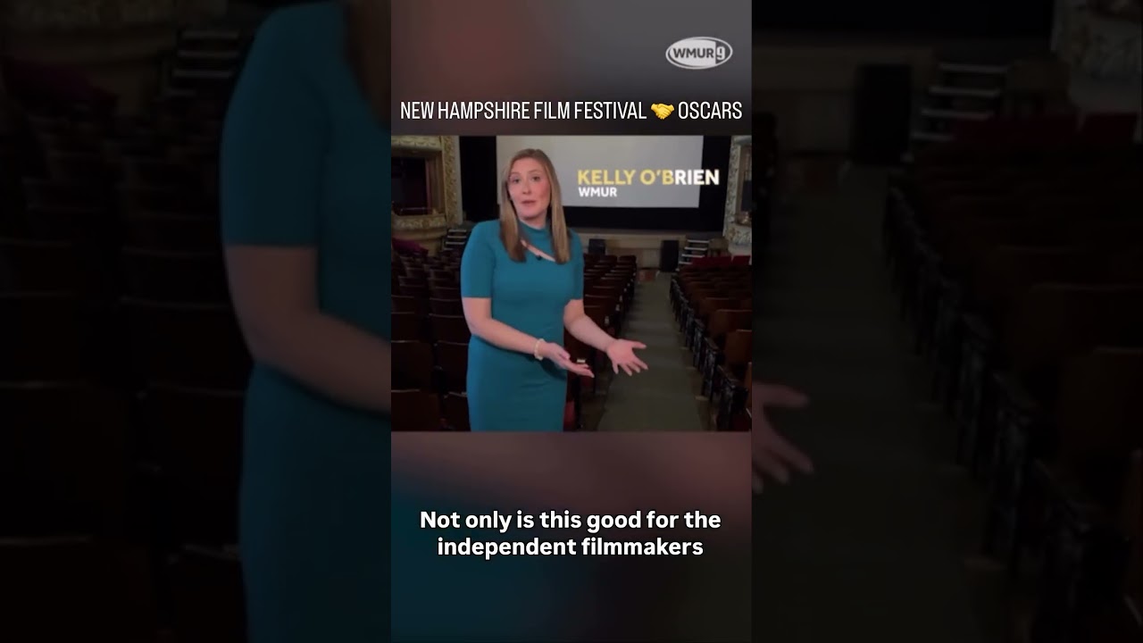 WMUR news segment on NHFF's Academy Award qualifying status for short films, one of few festivals qualifying in all three short film categories