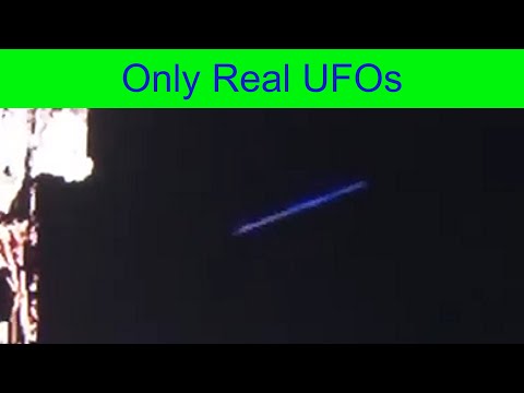 UFOs were spotted in the ISS feed.